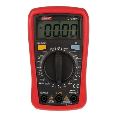 Unit (13-0056) Портативный мультиметр UT33B+ с тестом батареек