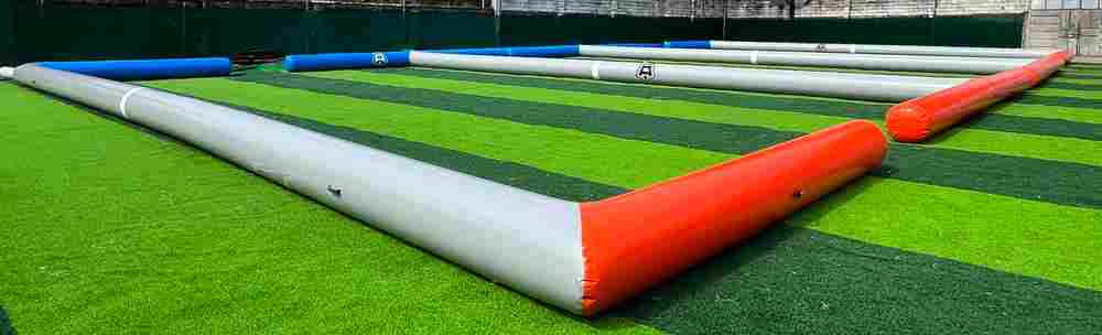 Футбольное поле надувное, герметичное 32*17*0,5 м