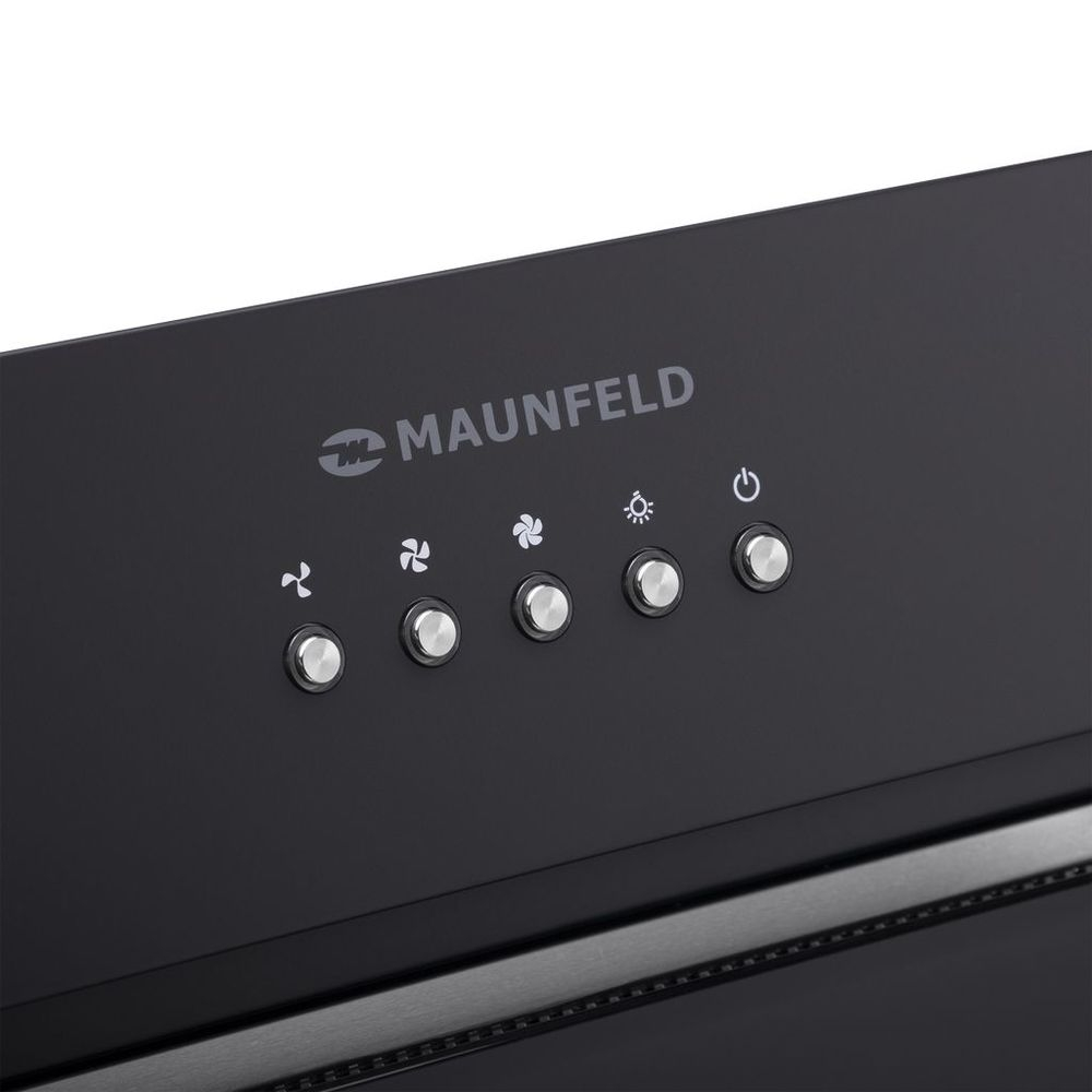 Встраиваемая вытяжка Maunfeld TRAPEZE 602IG BLACK