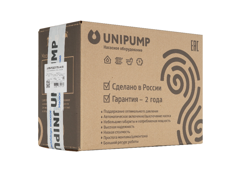 Станция автоматического водоснабжения Unipump АКВАРОБОТ М5-40 В 10674