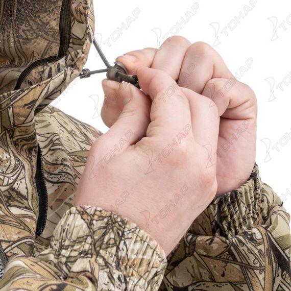 Костюм летний антимоскитный Тайган, твил, цв. камыш р.56-58/182-188 (T-KS-T-R-4XL-2) Helios