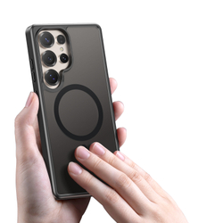 Прозрачный матовый чехол с MagSafe от Dux Ducis для Samsung Galaxy S25 Ultra, серия Yind Series Case