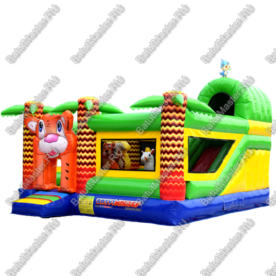 Коммерческий надувной батут "Тигруша", 5*5*4 м