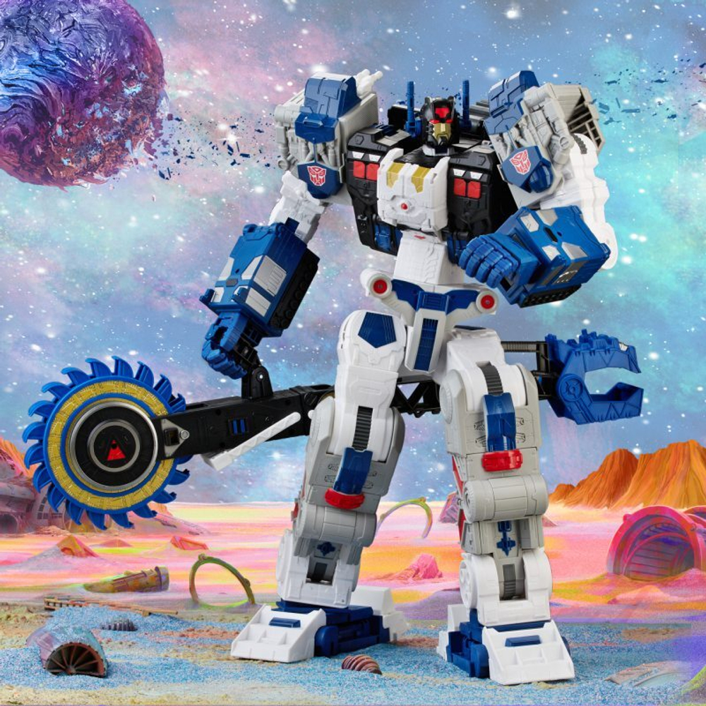Hasbro Transformers Generations Legacy - фигурка Titan Cybertron Universe Metroplex F2986