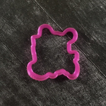 Мишка с кубиками №1