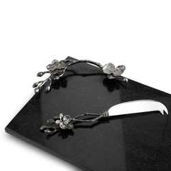 Сервировочный сырный набор Michael Aram Black Orchid (31.8 x 21 см)