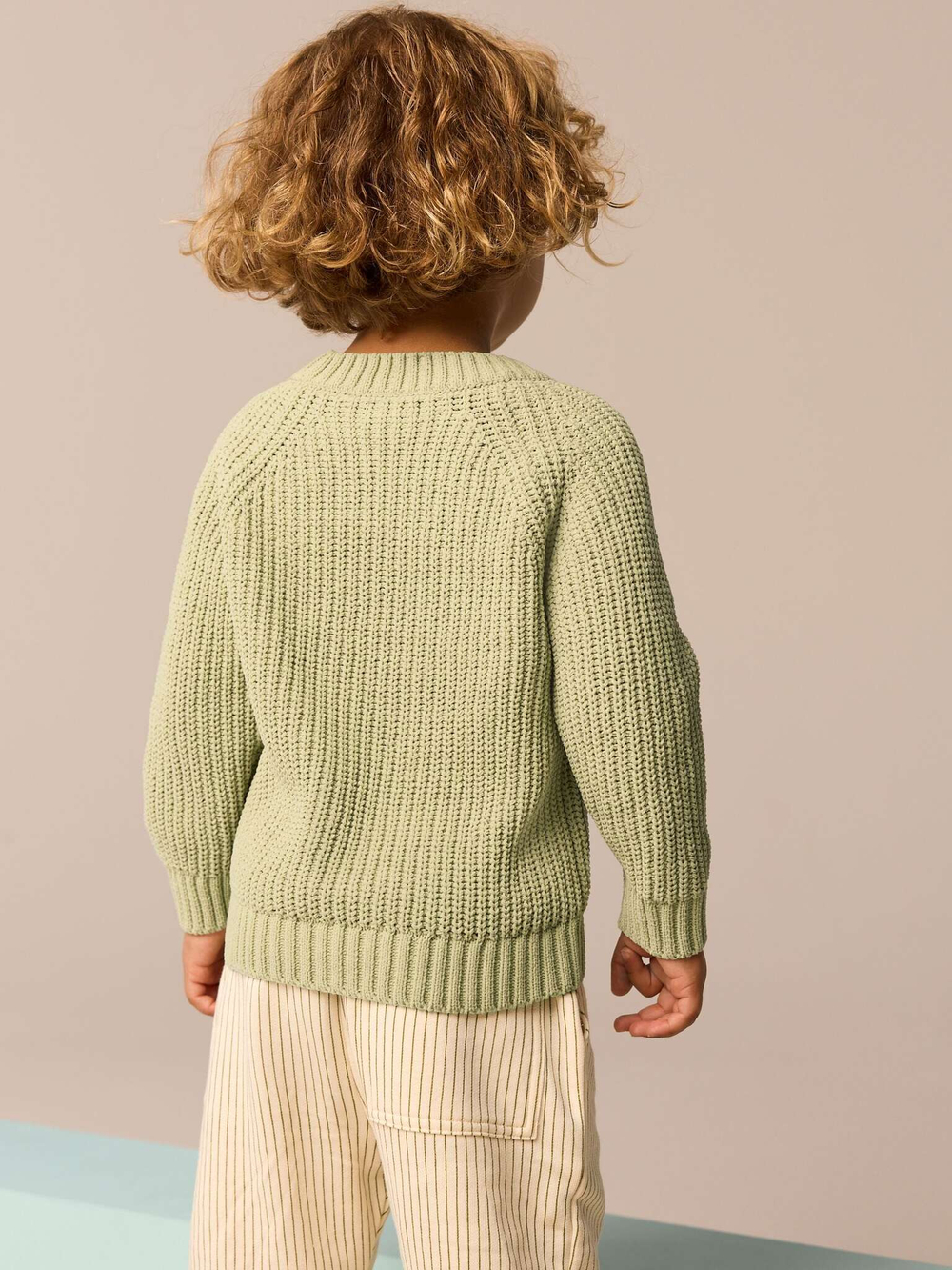 Джемпер для мальчика Next E27-747, Салатовый