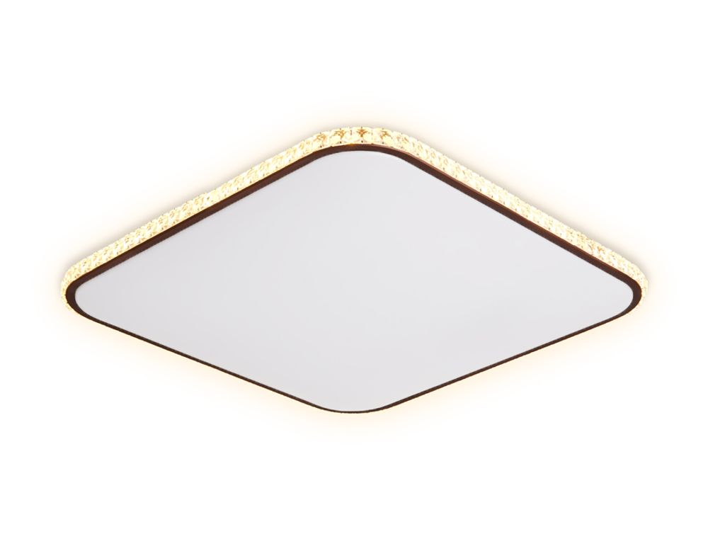 Ambrella Потолочный светодиодный светильник с пультом и дополнительной подсветкой Crystal FF76