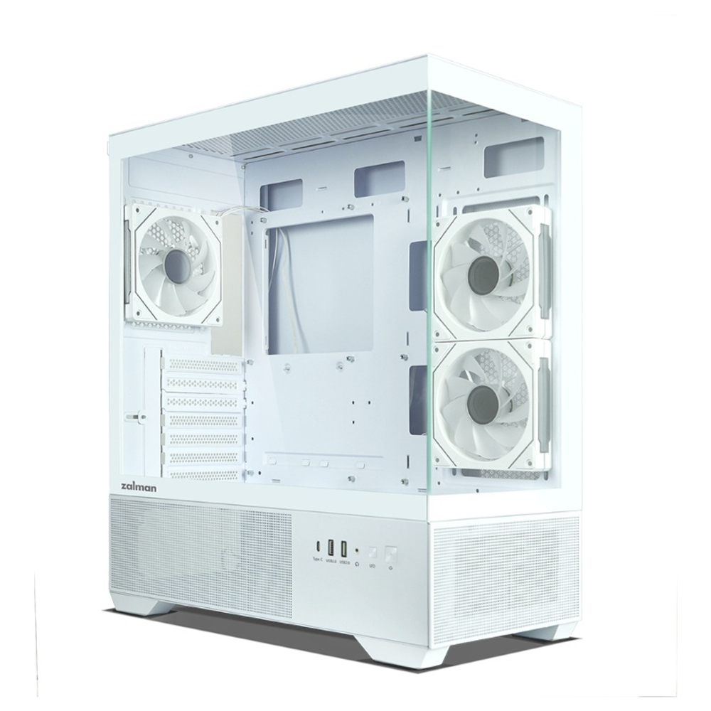 Корпус ZALMAN CHRONIX, ATX, White, без БП