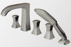 Встраиваемый смеситель на 5 отверстий Bravat Whirlpool