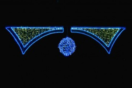 Световое панно «Триумфальная арка»