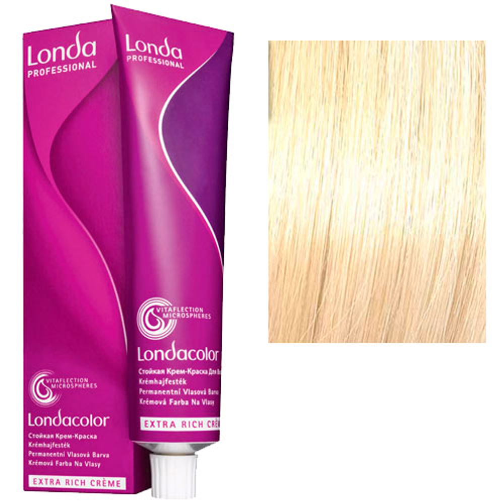 Londa Professional Стойкая крем-краска дл волос, 10/0 яркий блонд, 60 мл