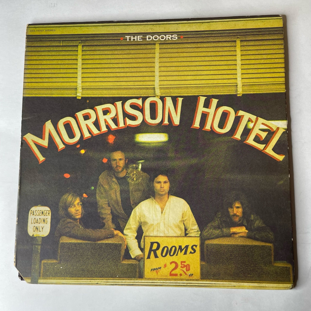 Винтажная виниловая пластинка LP The Doors Morrison Hotel (США 1983)