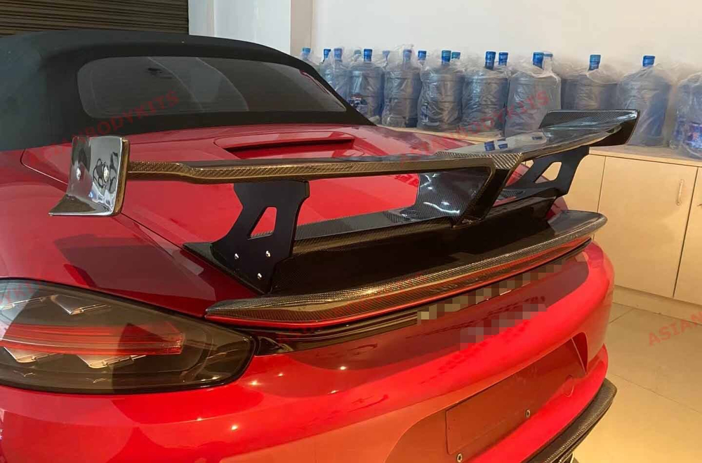 Карбоновое спойлер для Porsche 718 Boxster 982 2016+ Порше