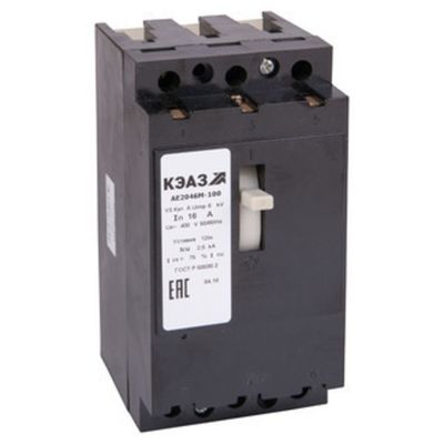 Автоматический выключатель АЕ 2046М-100 2,5А