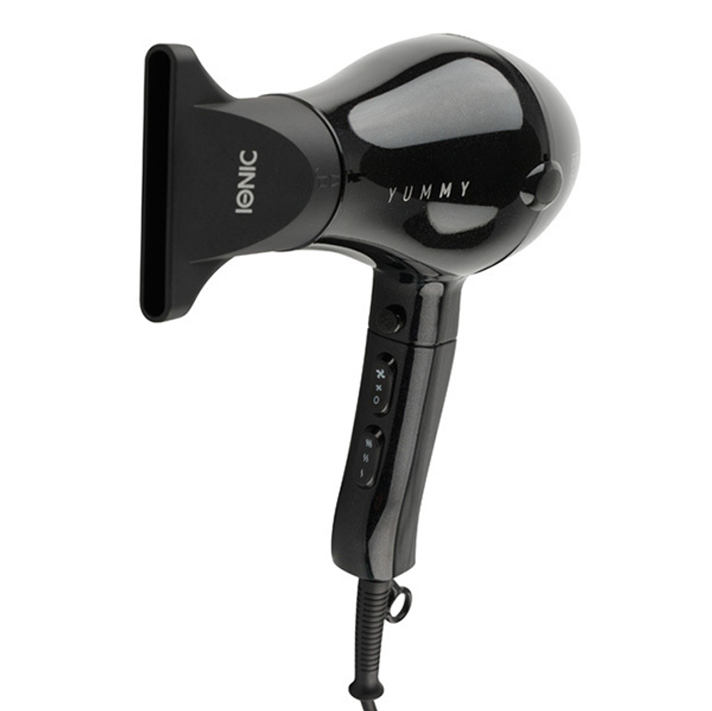 Фен для волос 2000Вт Dewal Beauty YumMy HD1000-Black