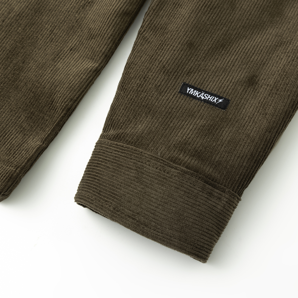 РУБАШКА YMKASHIX VELVET BUTTON