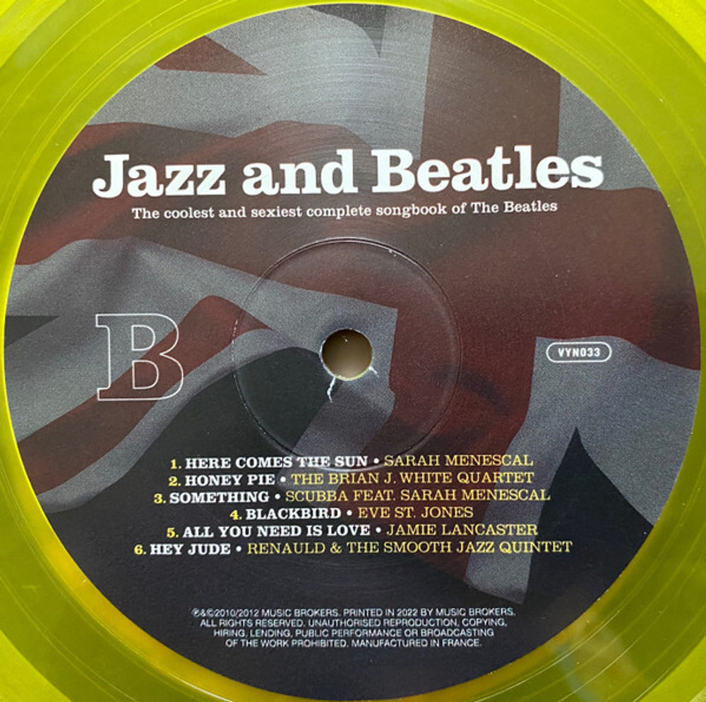 Сборник / Jazz And Beatles - The Coolest And Sexiest Complete Songbook Of The Beatles (Coloured Vinyl)(2LP)