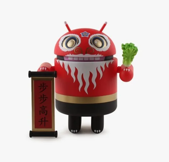 Android Mini Collectible Special Edition Series робот коллекционный (Dancing lion)