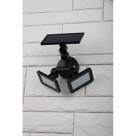 Светильник уличный ЭРА ERAFS020-41 настенный с двумя световыми панелями на солнечной батарее