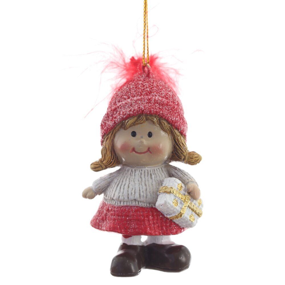 GAEM Фигурка декоративная подвесная "Дети", L4 W3 H7,5 см, 2в.