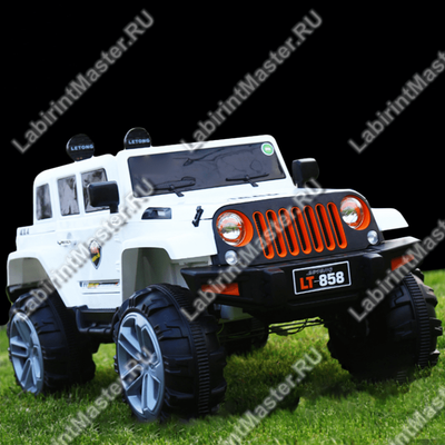 Детский электромобиль "Jeep LT-858 белый"