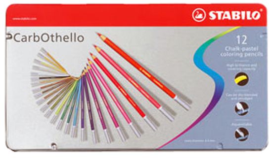 Набор карандашей для ретуши цветные, 12 шт, упак