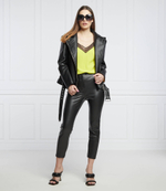 Сатиновый топ Patrizia Pepe - лимонный(8C0438 A8I1)