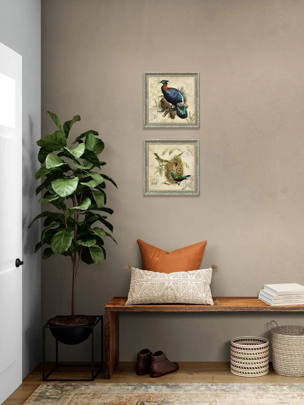 Картина на стену интерьерная на холсте 34*34 см