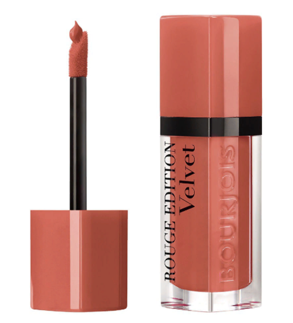 %Bourjois Флюид для губ бархатный Rouge Edition Velvet, тон №16, Honey Mood, 3,5 г