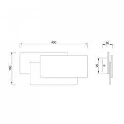 Накладной светильник Mantra Tahiti 8087