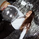 Занавес Дождик Серебро, Металлик, 100*300 см, 1 шт.