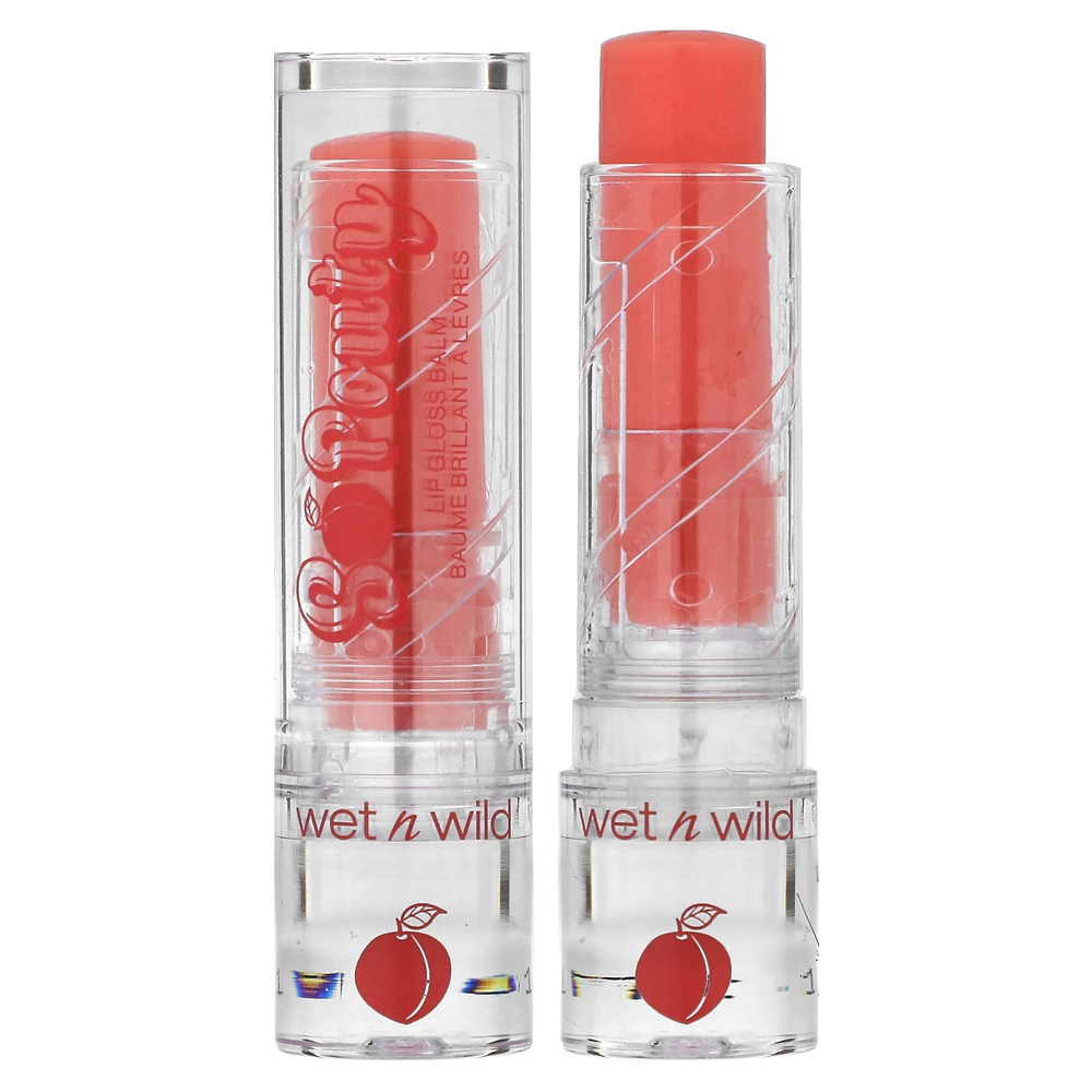 wet n wild, So Pouty, бальзам-блеск для губ, персик, 4,06 г (0,14 унции)