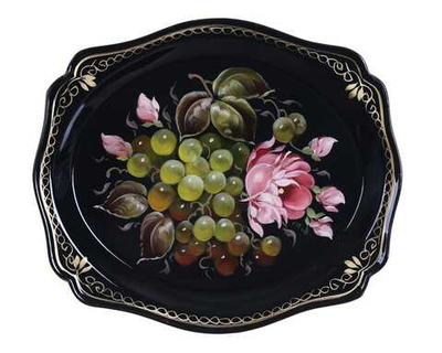 Zhostovo metal tray A3D180526423