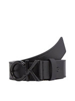 Кожаный ремень METAL BOMBE Calvin Klein - черный(K50K510623)