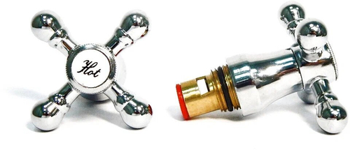 Маховик пласт. с кран-буксой дк-132