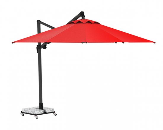 Зонт профессиональный Banana Plus 3000Х4000 черный/серый Турция