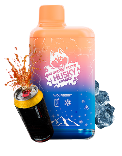 Одноразовая электронная сигарета Husky Air Max - Wolfberry (10000 затяжек)