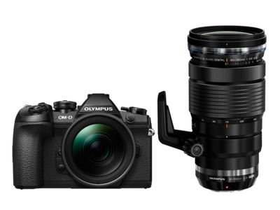 Фотоаппарат Olympus OM-D E-M1 Mark II Double Kit (EZ-M 12-40 + EZ-M 40-150 PRO)