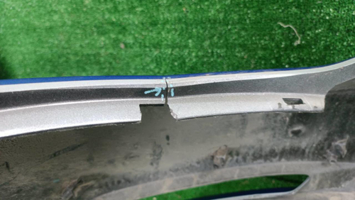 Бампер передний KIA Rio 3 QB (2015-2017)