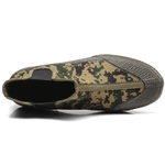 QIANGREN Lightweight Abrasion Resistant Canvas Liberation Shoes Unisex Green