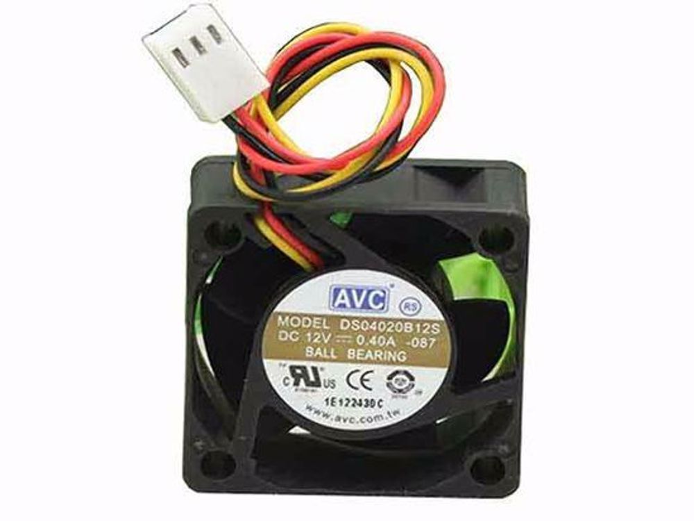 Система охлаждения AVC 12V 0.4A 3pin 40x40mm Fan DS04020B12S-087