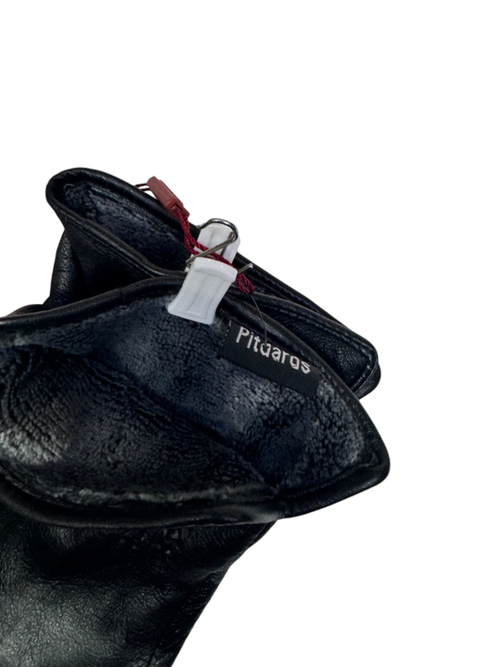 Перчатки. Женские. Материал верха: Кожаные. Подклад: Плюш-флис.5 шт в упаковке.