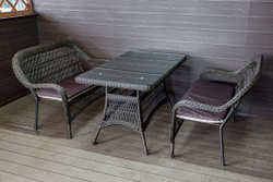 Комплект мебели из искусственного ротанга Мэдисон НЬЮ (Medison NEW) Сompany Set  с подушками на сидение