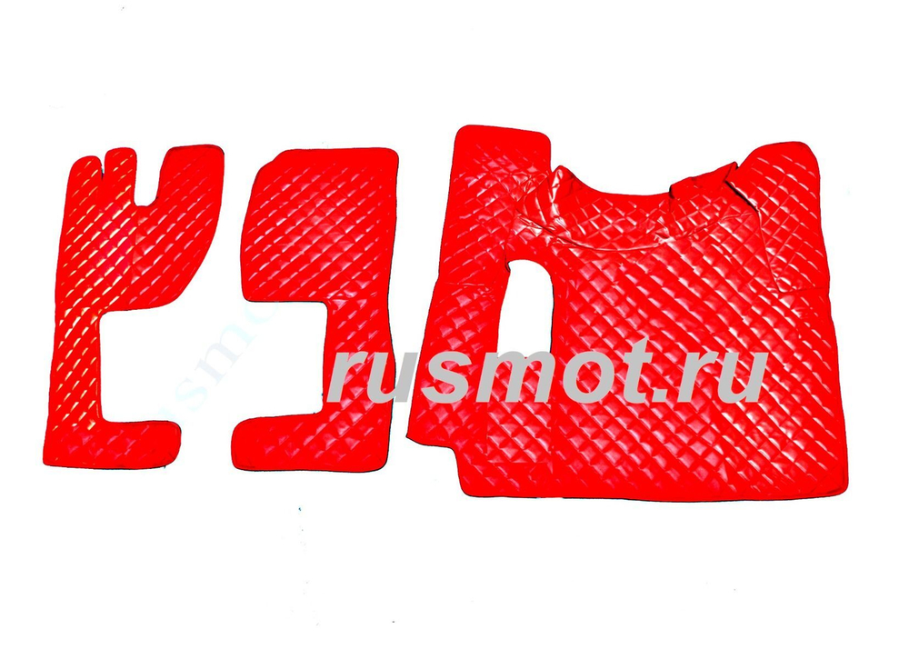 Коврики стеганые из искусственной кожи Volvo 2009-2012 г. механика (Польша)
