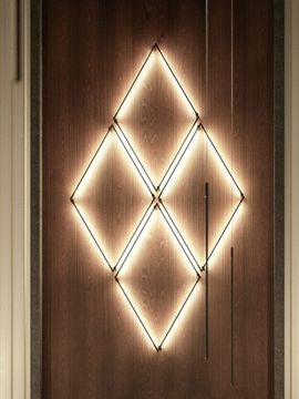 SLIM RHOMBUS WALL LAMP