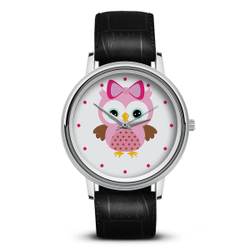 Часы наручные Сова wowl 01 w11 Декор для дома, подарок