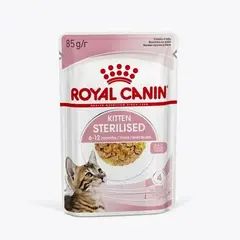 Royal Canin Kitten Sterilised пауч для стерилизованных котят в желе 85г
