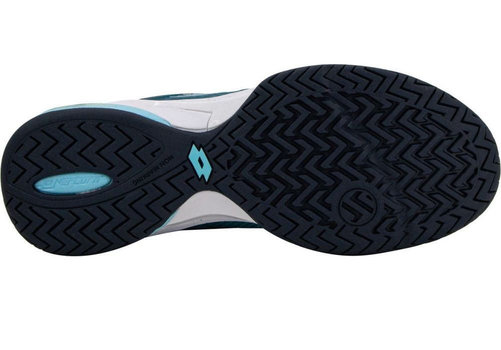Теннисные кроссовки Lotto Mirage 300 III Clay - blue 3025/all white/blue 2975C - Blue