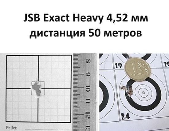 Пули JSB Exact Heavy Diabolo 4,5 мм 0,67 г 500 шт